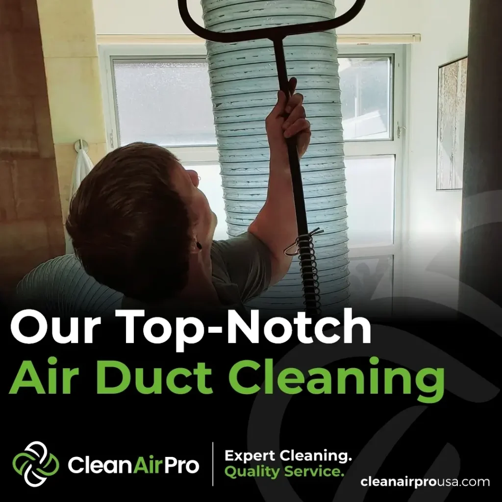 No Professional Air Duct Cleaning In 3 Years.